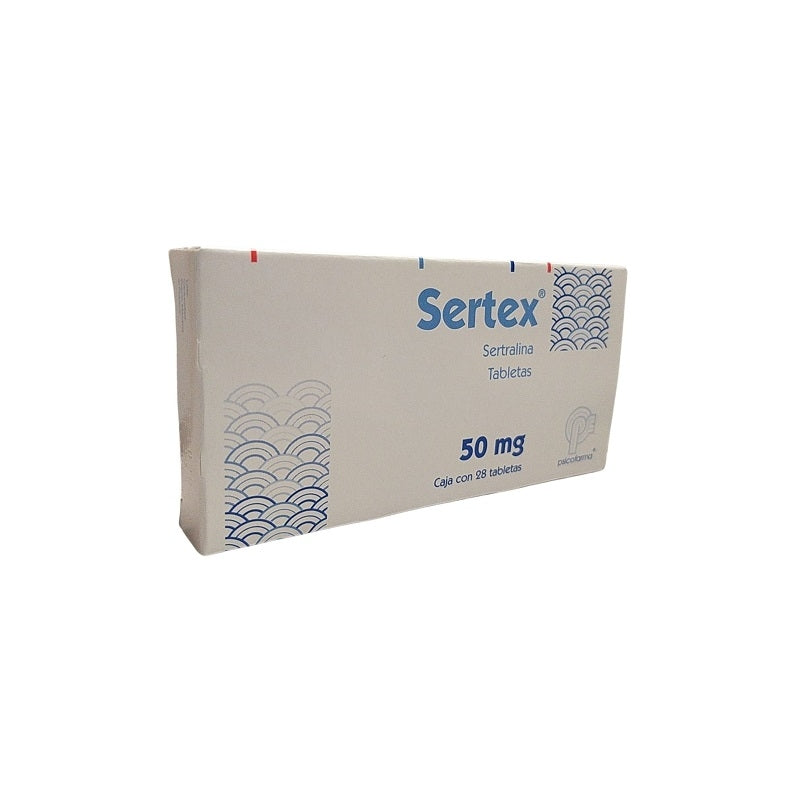 SERTEX (SERTRALINE) 50MG 28 TABLETS