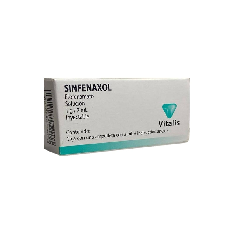 SINFENAXOL (ETOFENAMATE) 1G/2ML SOLUTION
