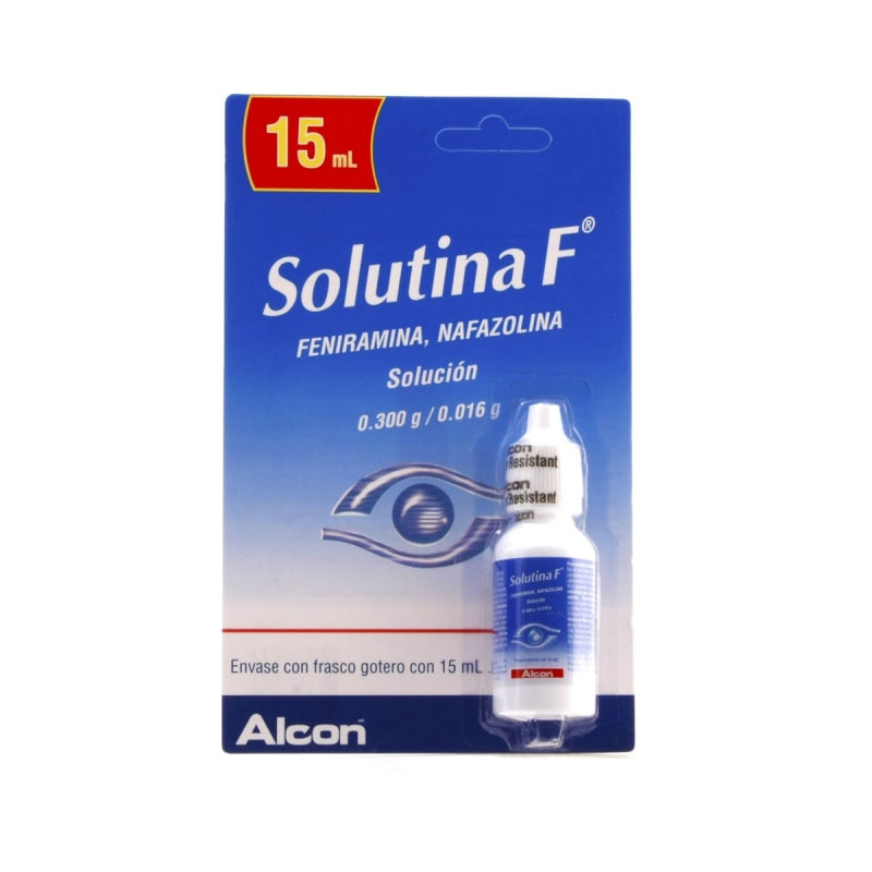 SOLUTINA "F" (naphazoline) W/BLISTER 15ML