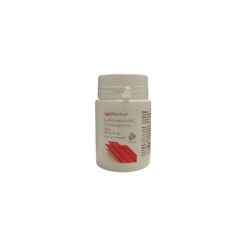SULFAMETHOXAZOLE, TRIMETHOPRIM 400MG/80MG 20 TABLETS