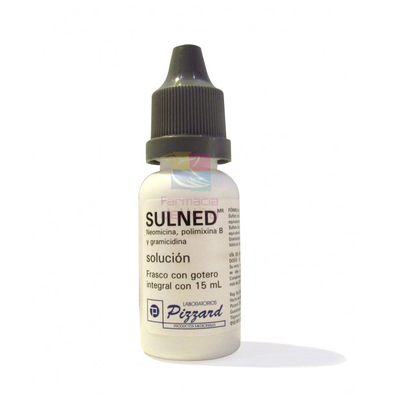 SULNED (NEOMYCIN, POLYMYXIN, GRAMICIDIN) OPHTHALMIC SOLUTION DROPS 15ML