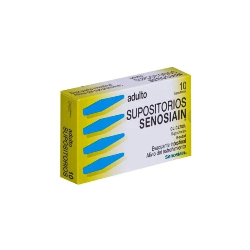 SENOSIAIN ADULT SUPPOSITORIES 10