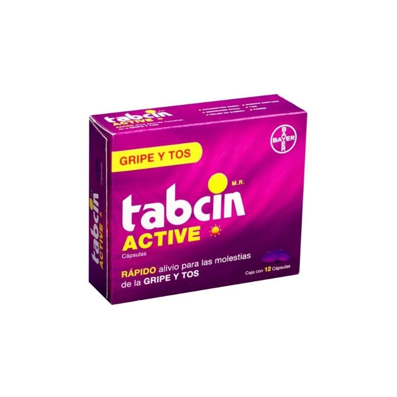 TABCIN ACTIVE 12 CAPSULES