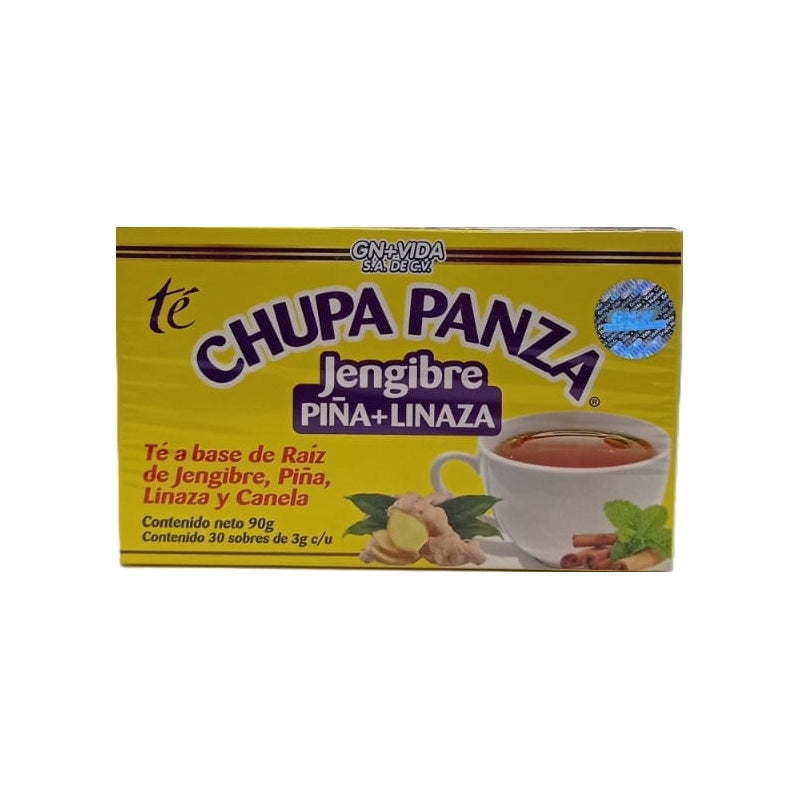 GINGER PINEAPPLE BELLY FAT BURNER + FLAXSEED 30 SACHETS