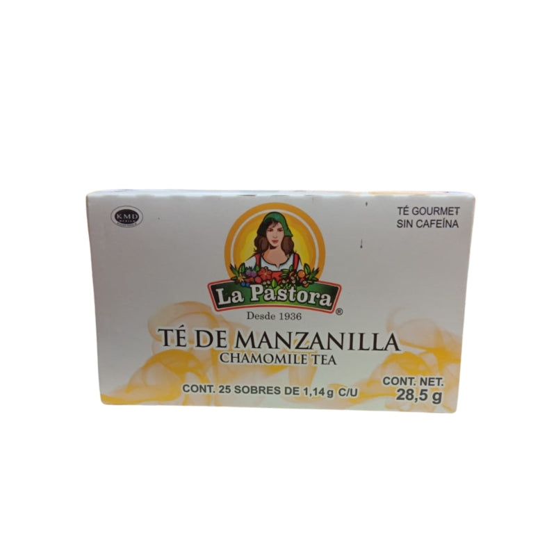 TE DE MANZANILLA (LA PASTORA) 25 SOBRES