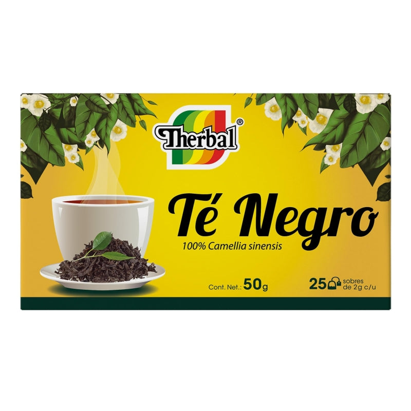 TE NEGRO (THERBAL) CON 25 SOBRES