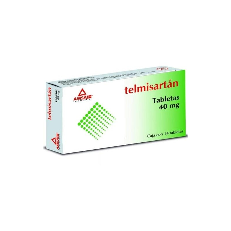 TELMISARTAN (TELMISARTAN) 40MG 14 TABLETS