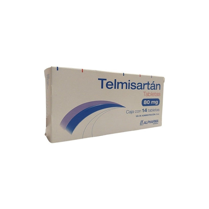 TELMISARTAN (TELMISARTAN) 80MG 14 TABLETS