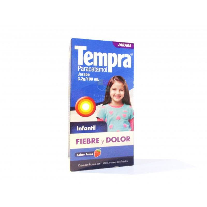 TEMPRA (PARACETAMOL) STRAWBERRY SYRUP 120 ML