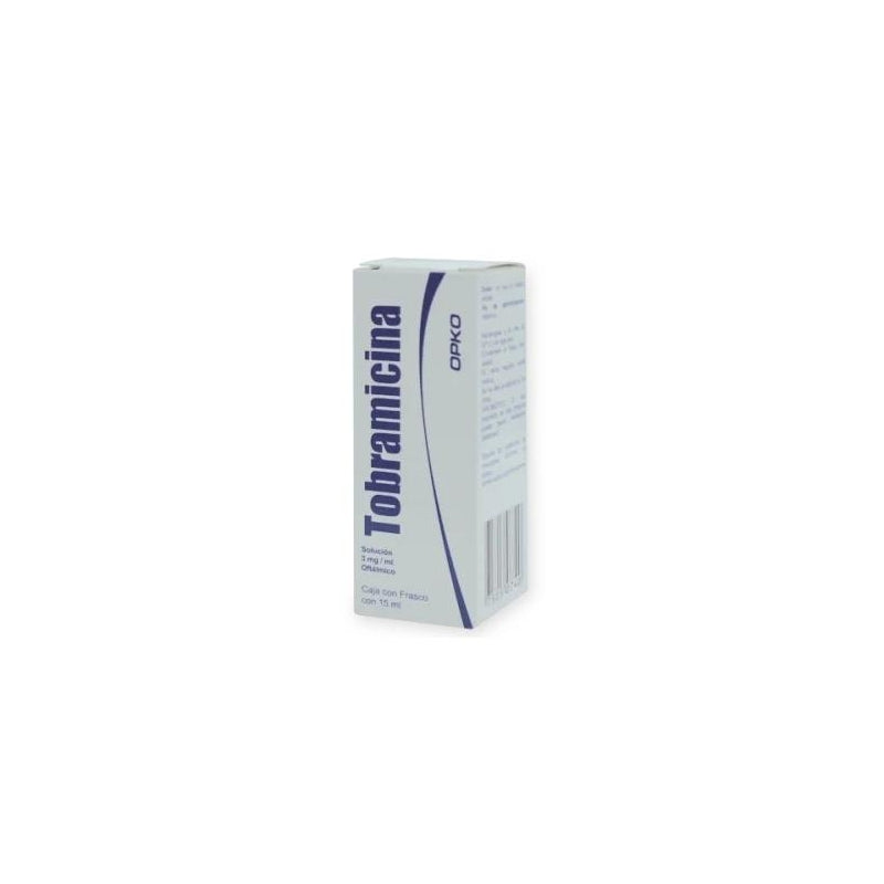 TOBRAMYCIN OPHTHALMIC SOLUTION 3MG 15ML