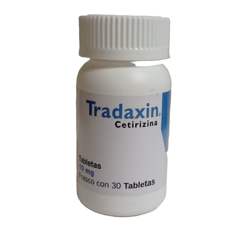 TRADAXIN (CETIRIZINE) 10MG WITH 30 TABLETS