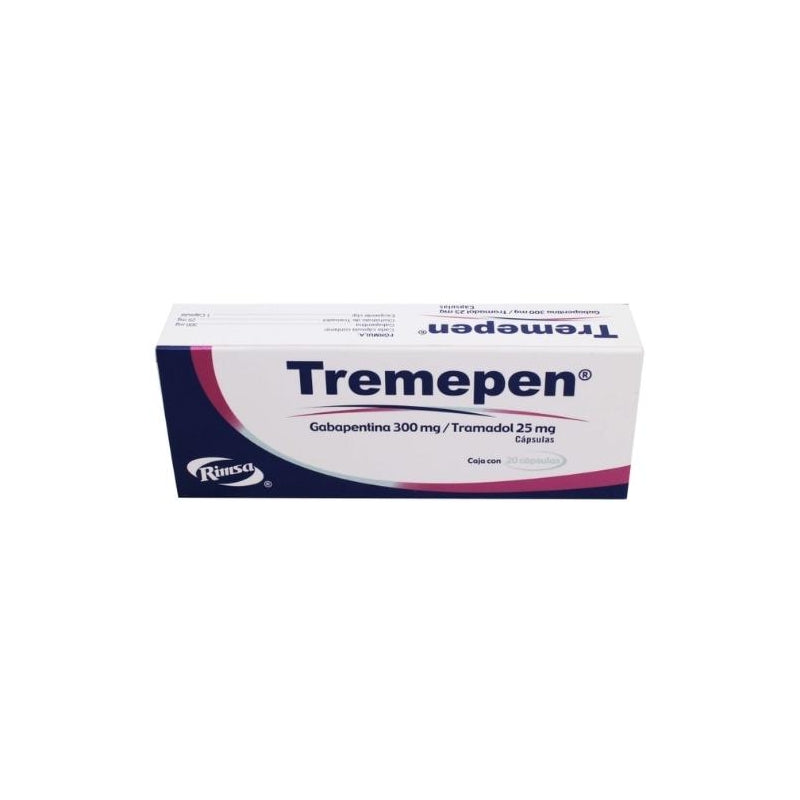 TREMEPEN (GABAPENTIN) 20 CAPS 300MG/25MG