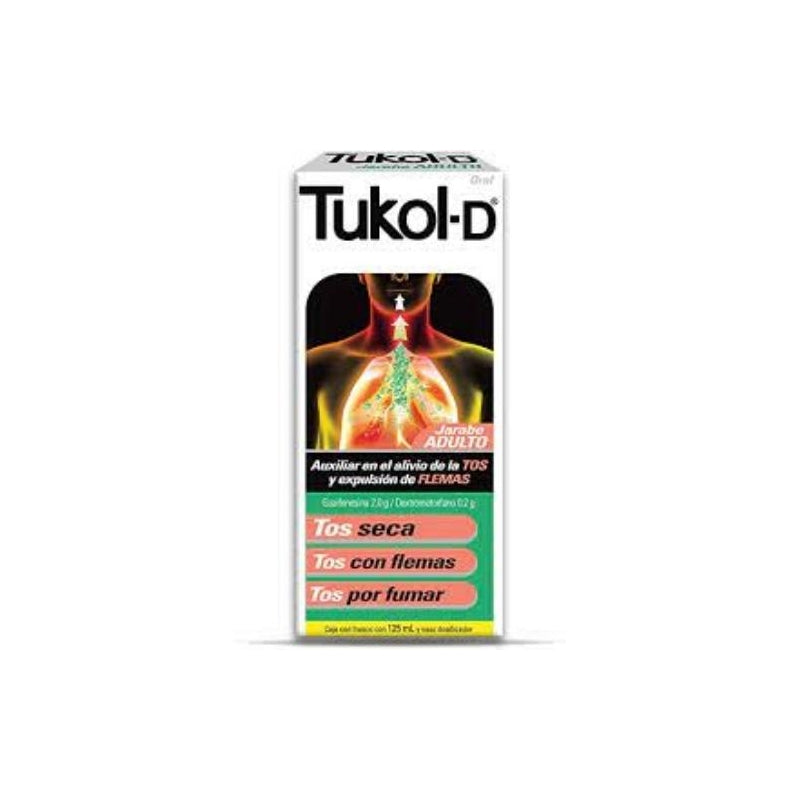 TUKOL-D (Guaifenesin/Dextromethorphan) susp 125ml
