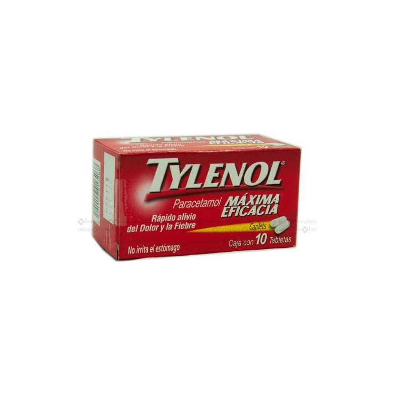 TYLENOL EXTRA STRENGTH 10 CAP 500MG