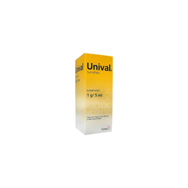 UNIVAL (sucralfate) 1G/5ML SUSPENSION