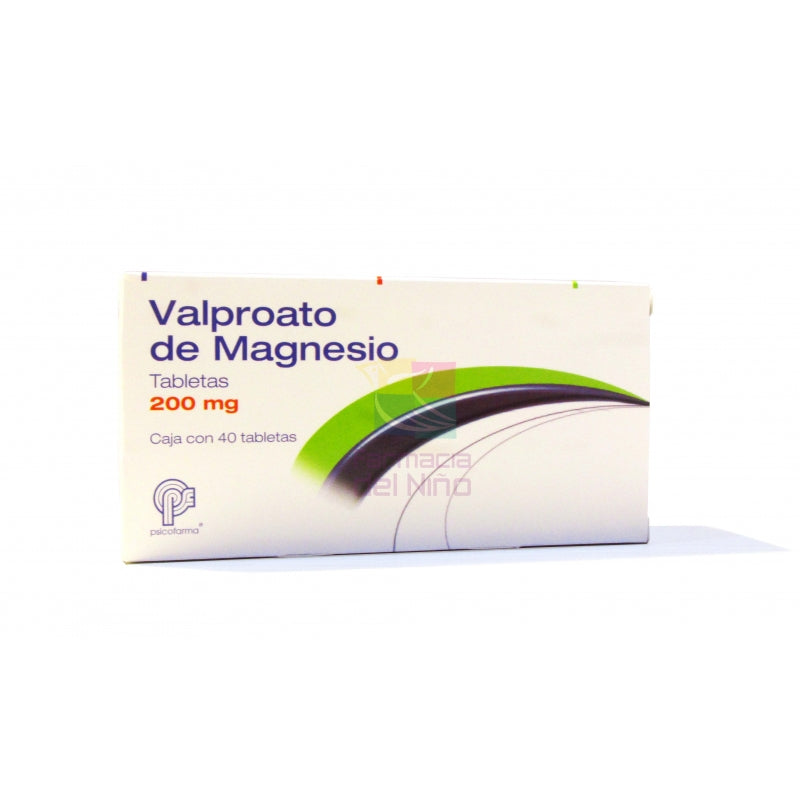 MAGNESIUM VALPROATE 40 TABLETS 200MG