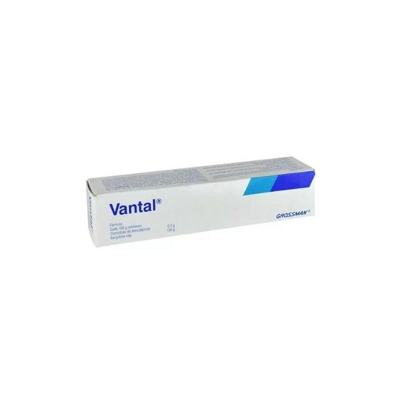VANTAL PASTA (Bencidamina) box with 60g tube