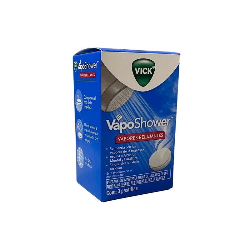 VICK VAPOSHOWER VAPORES RELAJANTE 3 PAS