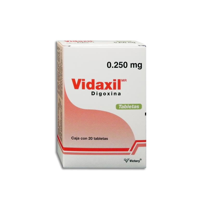 VIDAXIL (DIGOXIN) 0.250MG 20 TABLETS