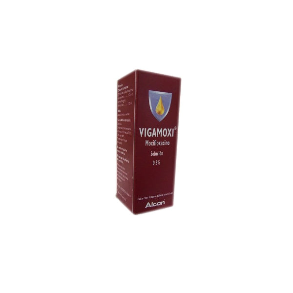 VIGAMOXI (MOXIFLOXACIN) 0.5% 5ML