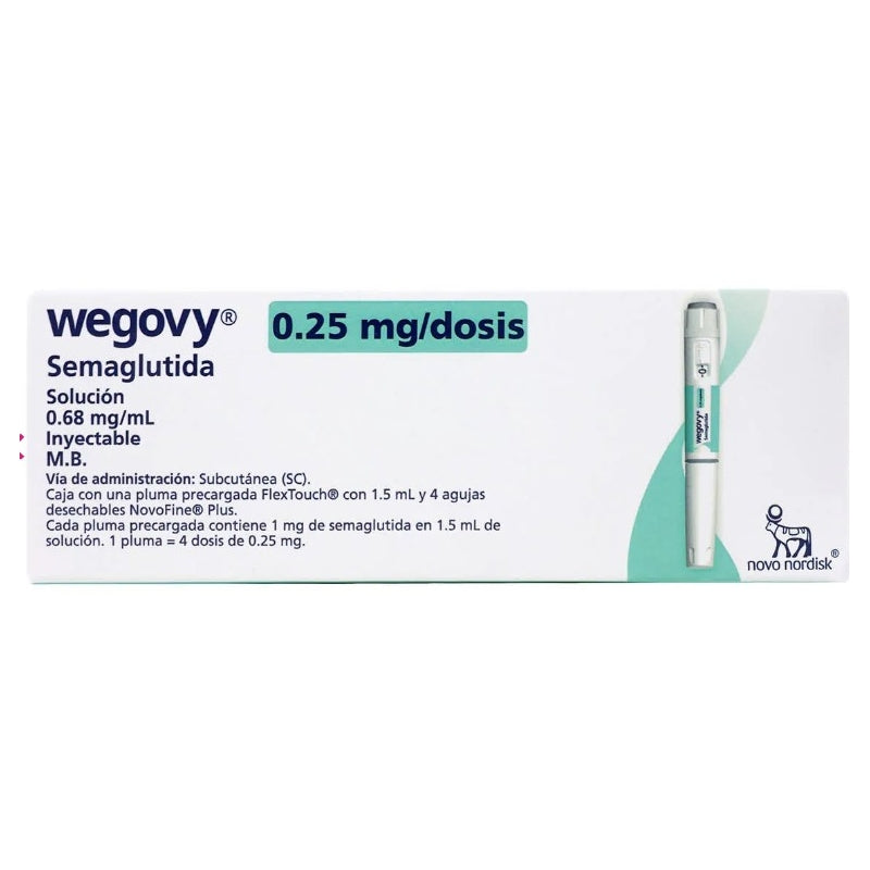 Wegovy Semaglutide Flextouch 0.25 Mg with 4 Needles
