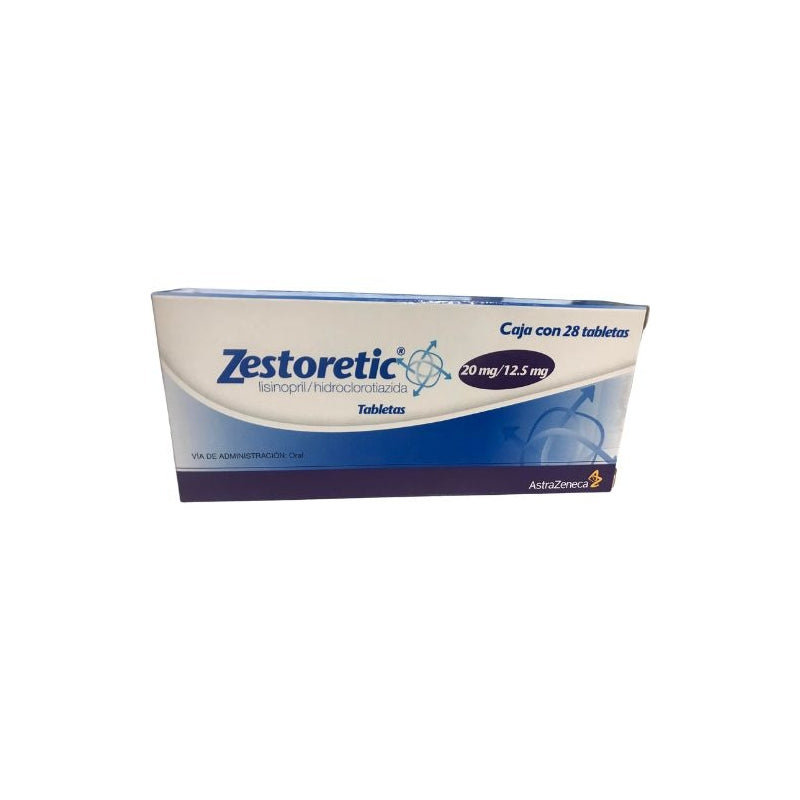 ZESTORETIC 20/12.5MG 28 TABLETS