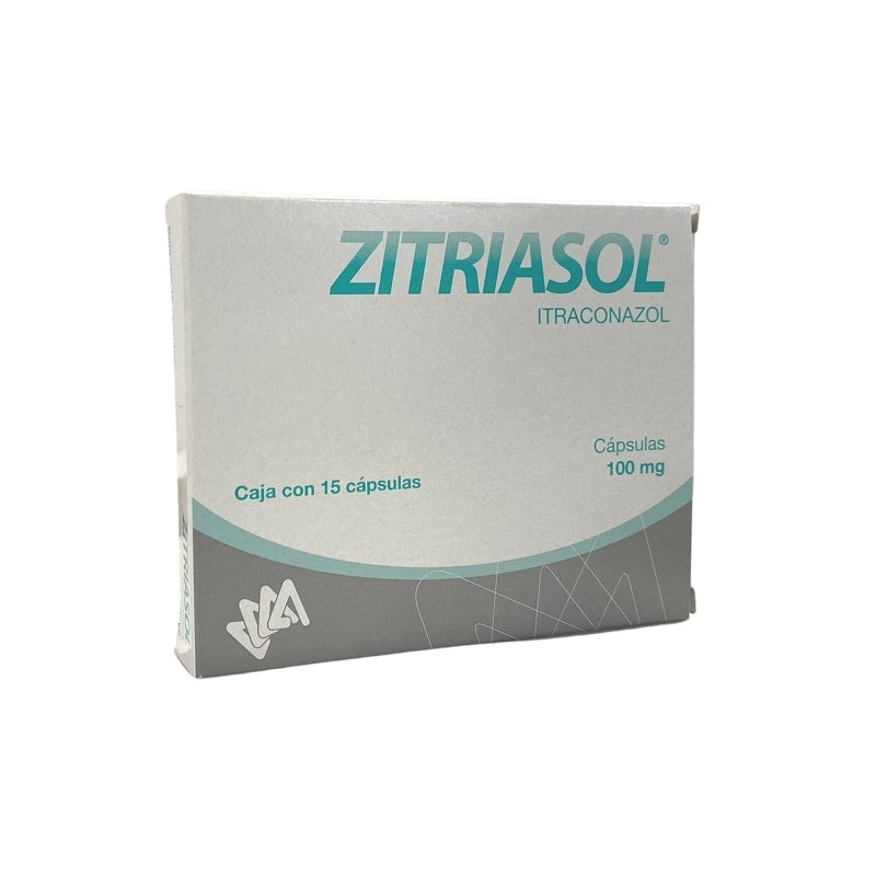ZITRIASOL (ITRACONAZOLE) 100MG 15 CAPSULES