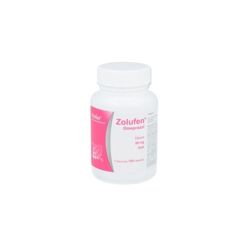 ZOLUFEN (OMEPRAZOLE) 20MG 120 CAPSULES