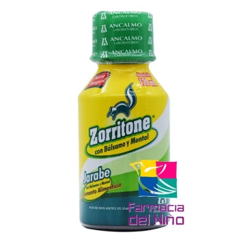 ZORRITONE WITH BALM AND MENTHOL SYRUP 120ML