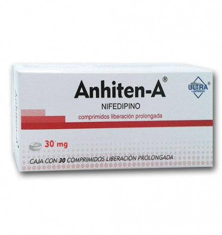 ANHITEN-A (NIFEDIPINE) 30 MG 30 ER TABLETS