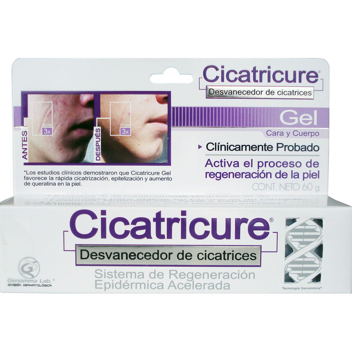 CICATRICURE SCAR GEL 60 G