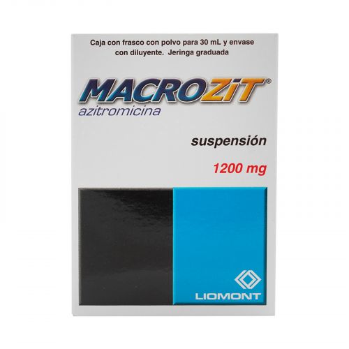 MACROZIT (AZITHROMYCIN) 1200 MG/5 ML