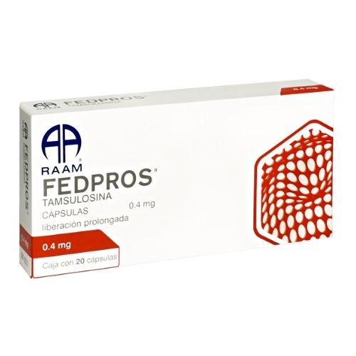 FEDPROS (TAMSULOSIN) 0.4 MG 20 CAPSULES
