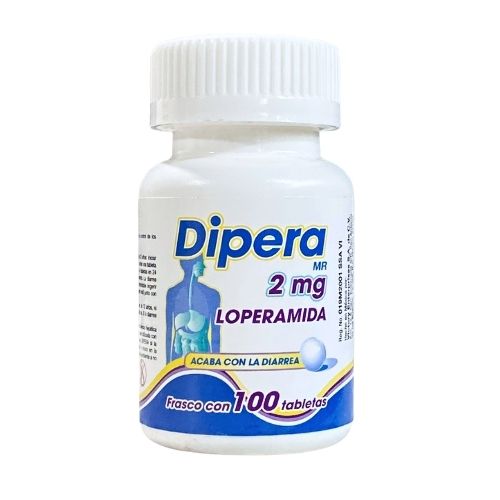 DIPERA (LOPERAMIDE) 2 MG 100 TABLETS