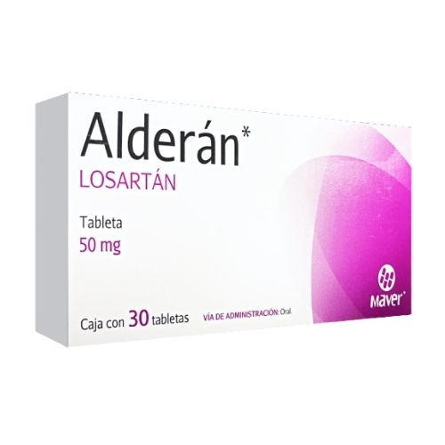 ALDERAN (LOSARTAN) 50 MG 30 TABLETAS