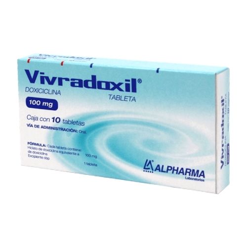 VIVRADOXIL (DOXYCYCLINE) 100 MG 10 TABLETS