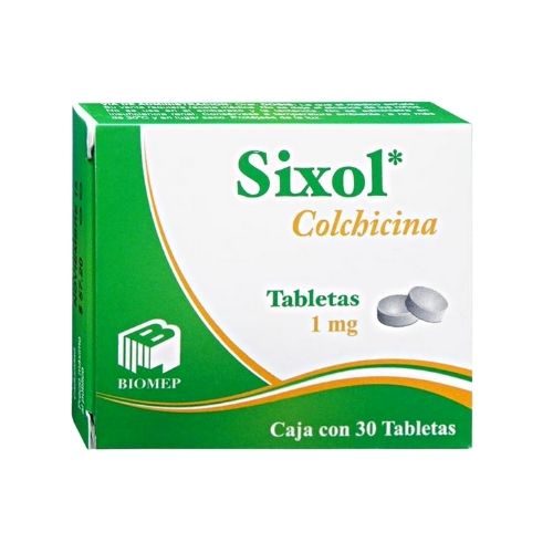 SIXOL (COLCHICINE) 1 MG 30 TAB