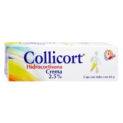 COLLICORT (HIDROCORTISONA) 2.5% CREMA 60 G