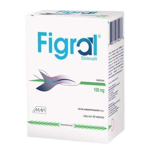 FIGRAL (SILDENAFIL) 100 MG 20 TABLETS
