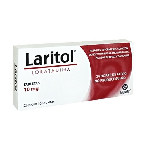 LARITOL (LORATADINE) 10 MG 10 TABLETS