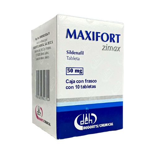 MAXIFORT ZIMAX (SILDENAFIL) 50 MG 10 TABLETS