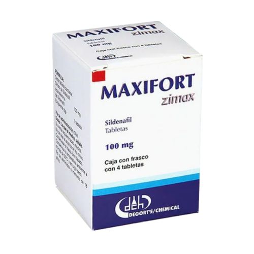 MAXIFORT (SILDENAFIL) 100 MG 4 TABLETS