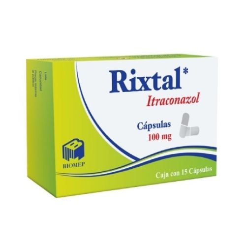 RIXTAL (ITRACONAZOLE) 100 MG 15 CAPSULES