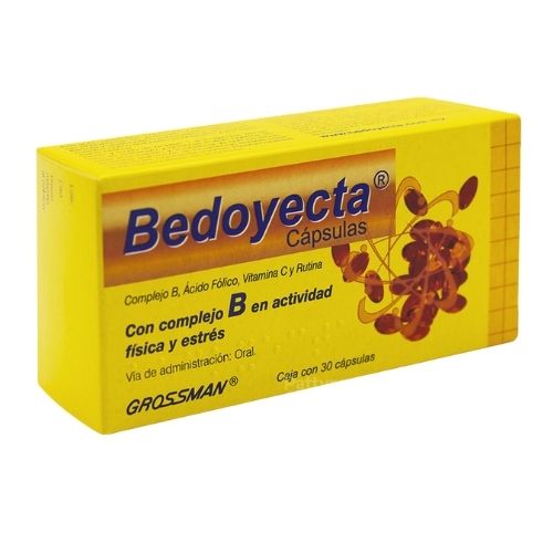 BEDOYECTA (B COMPLEX/FOLIC ACID) 30 CAPS