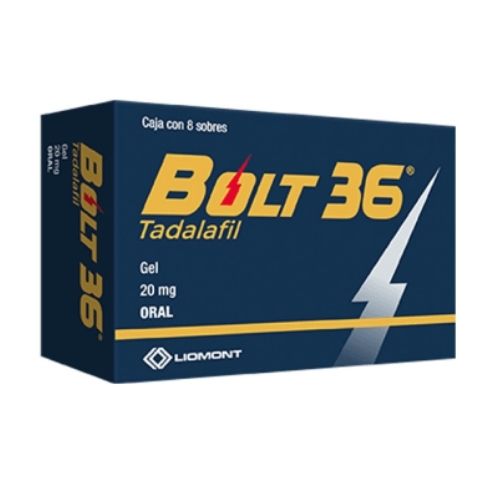 BOLT 36 20 MG 8 GEL PACKS