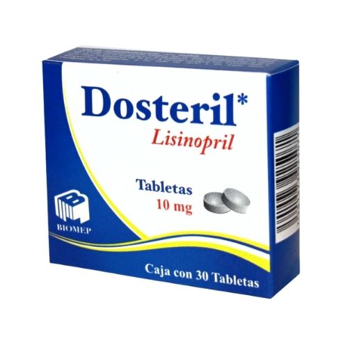DOSTERIL (LISINOPRIL) 10MG 30 TABLETS