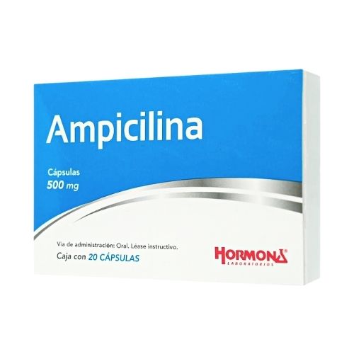 AMPICILLIN 20 CAPSULES 500MG