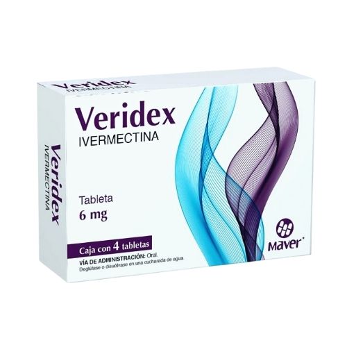 VERIDEX (IVERMECTIN) 6 MG 4 TABLETS