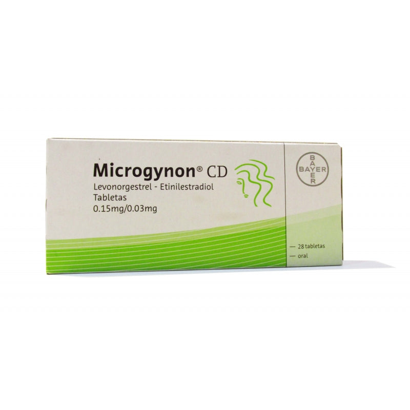 MICROGYNON "CD" (LEVONORGESTREL/ETHINYL ESTRADIOL) 28 DRAG