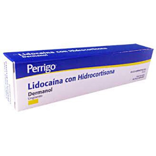DERMANOL (LIDOCAINE WITH HYDROCORTISONE) OINTMENT 20 GR